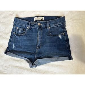 Garage Ripped Jean shorts